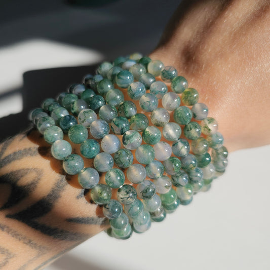Moss Agate Bracelet