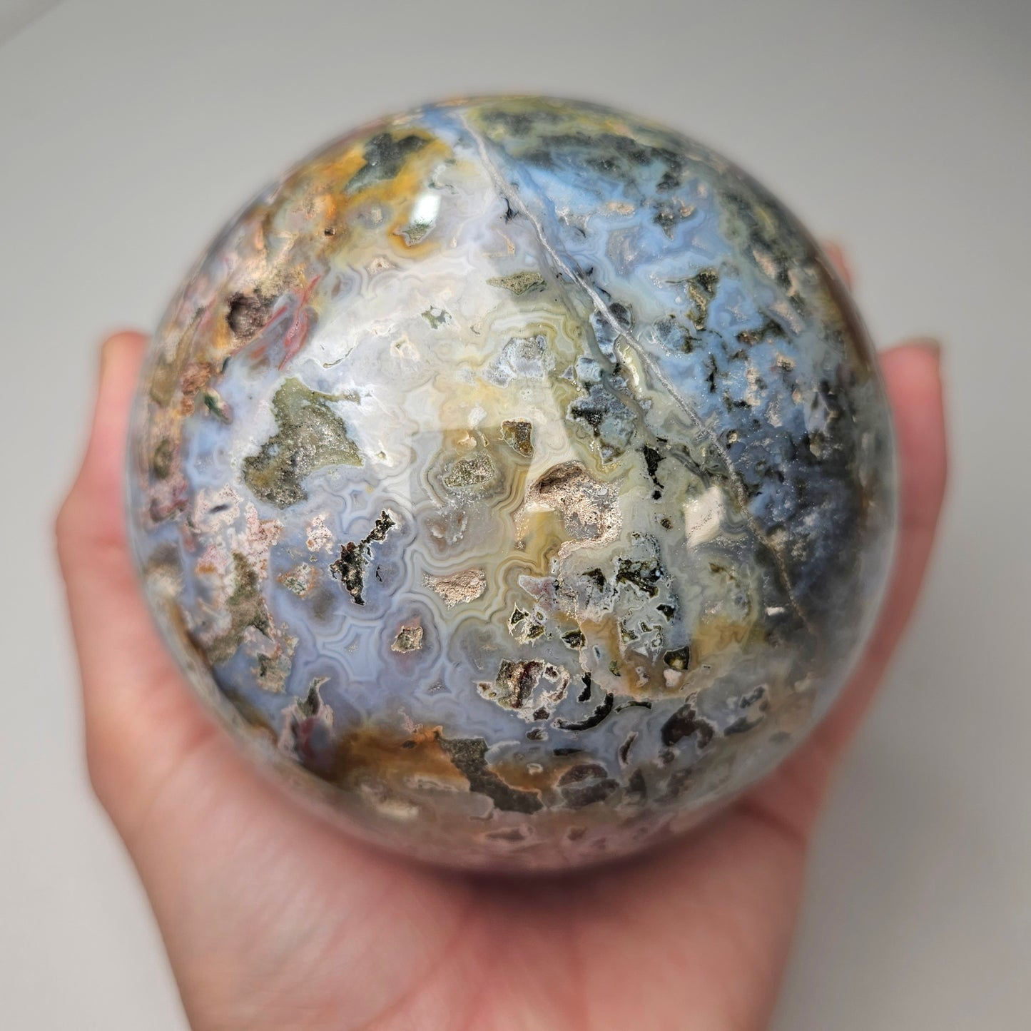 Cosmic Jasper Sphere
