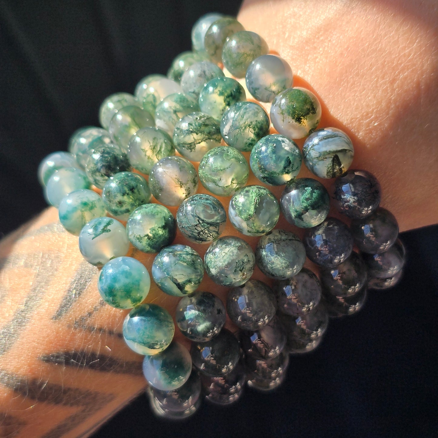 Moss Agate Bracelet