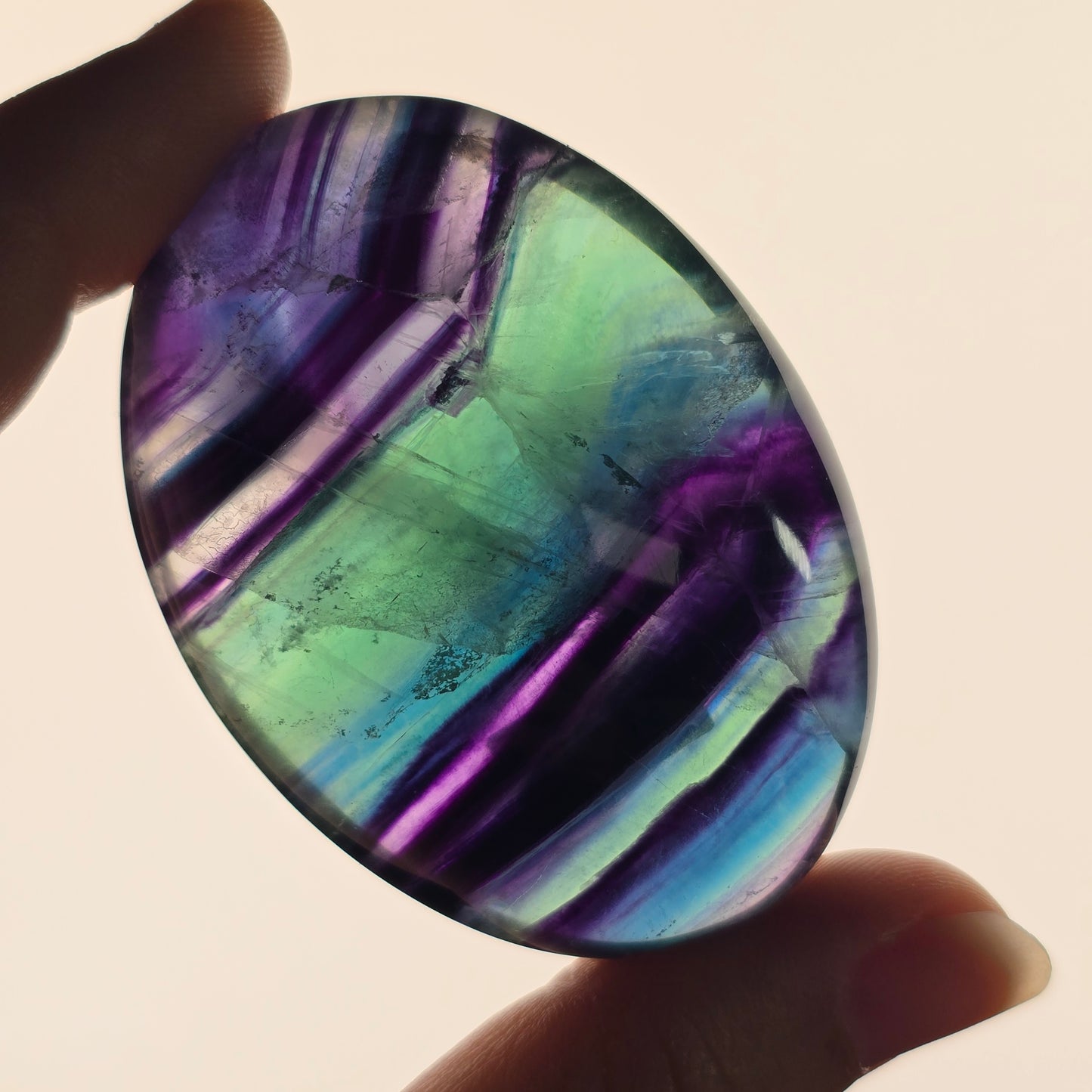Fluorite Palmstones