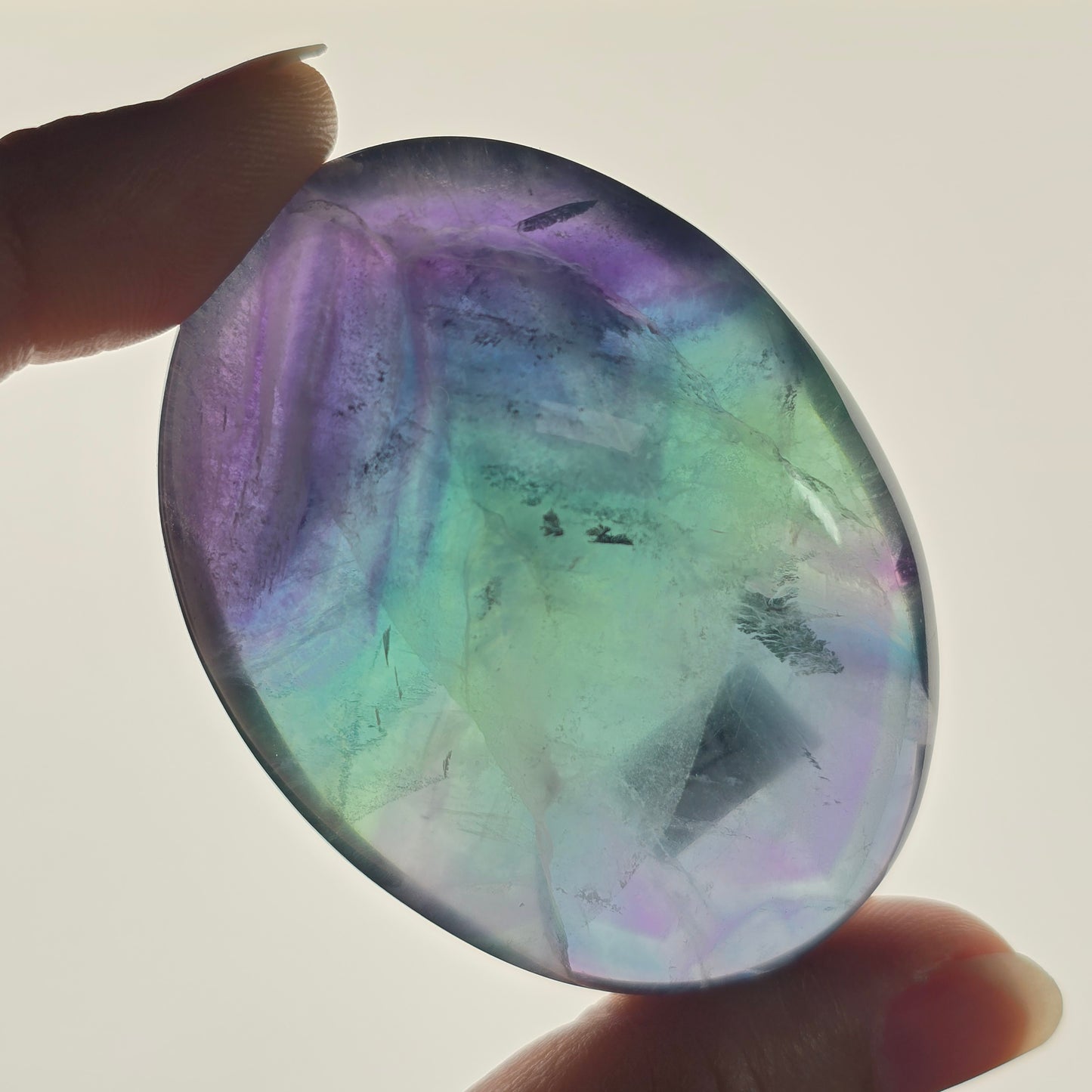 Fluorite Palmstones