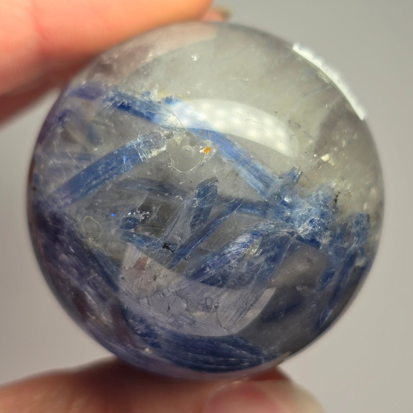 Kyanite + Quartz Sphere