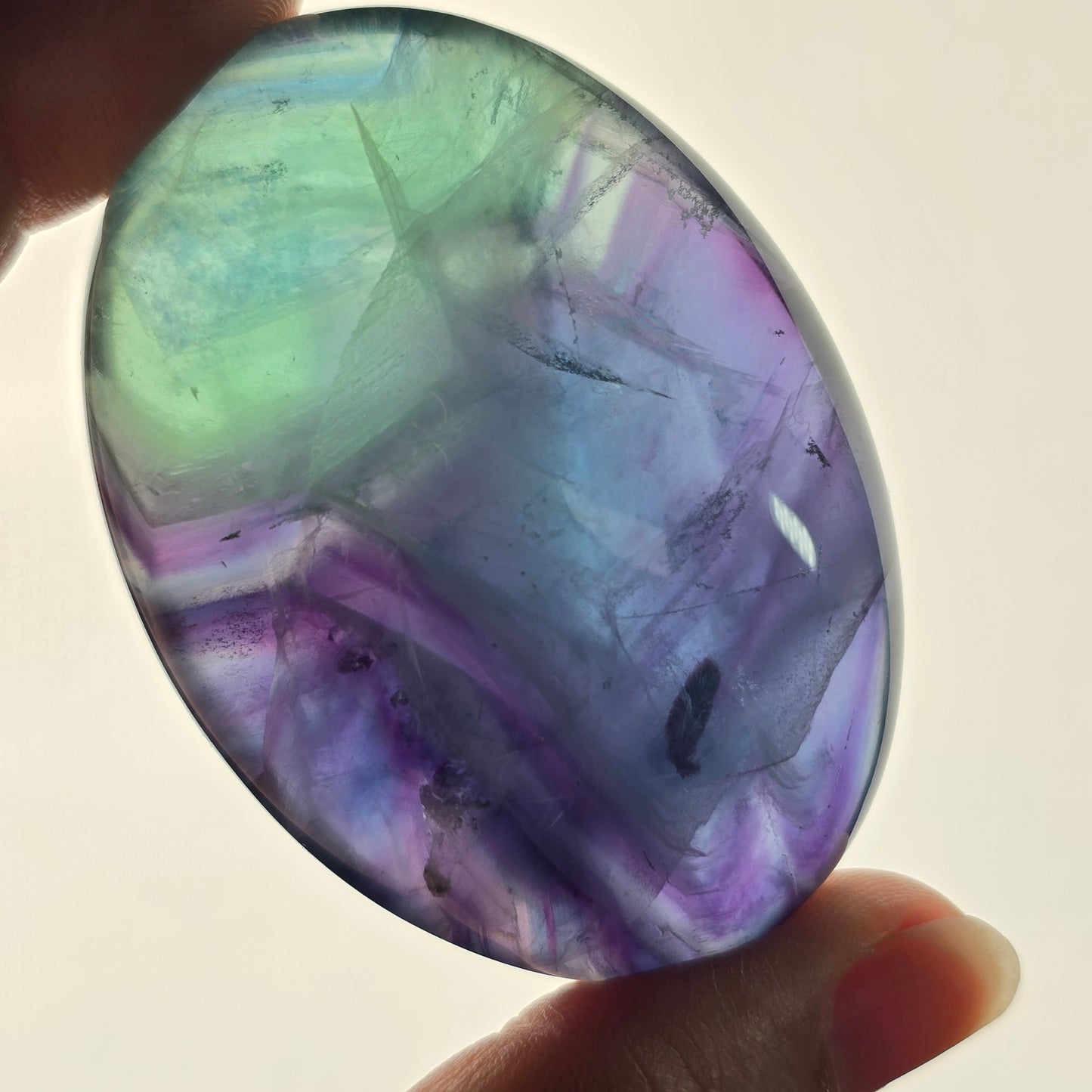 Fluorite Palmstones