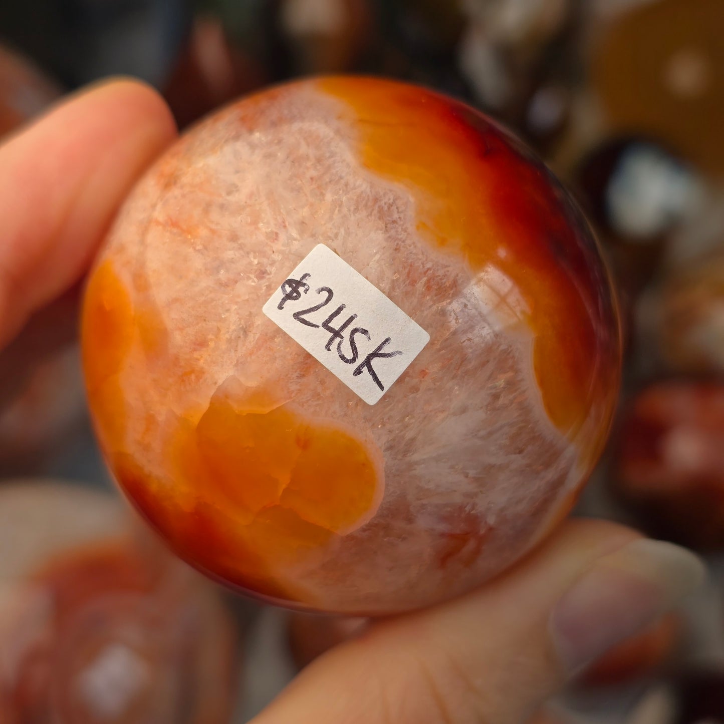 Carnelian Sphere 🧡