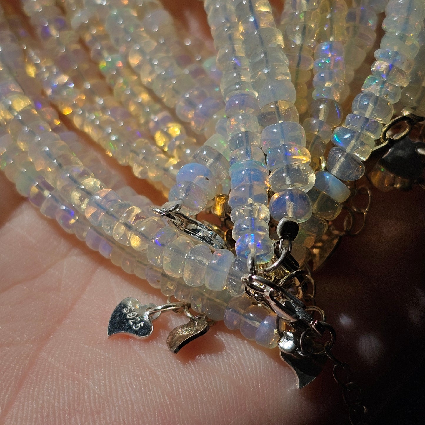 Opal Clasp Bracelet