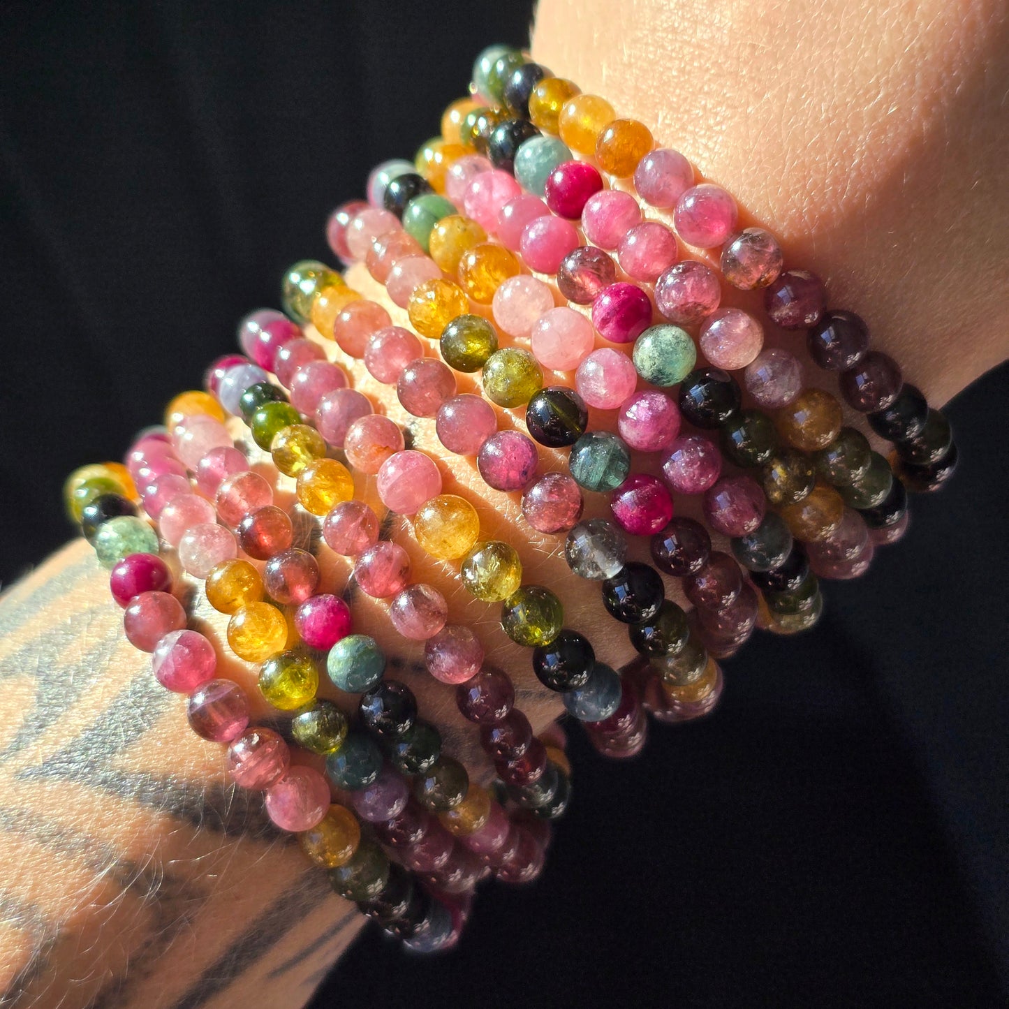 Rainbow Tourmaline Bracelet