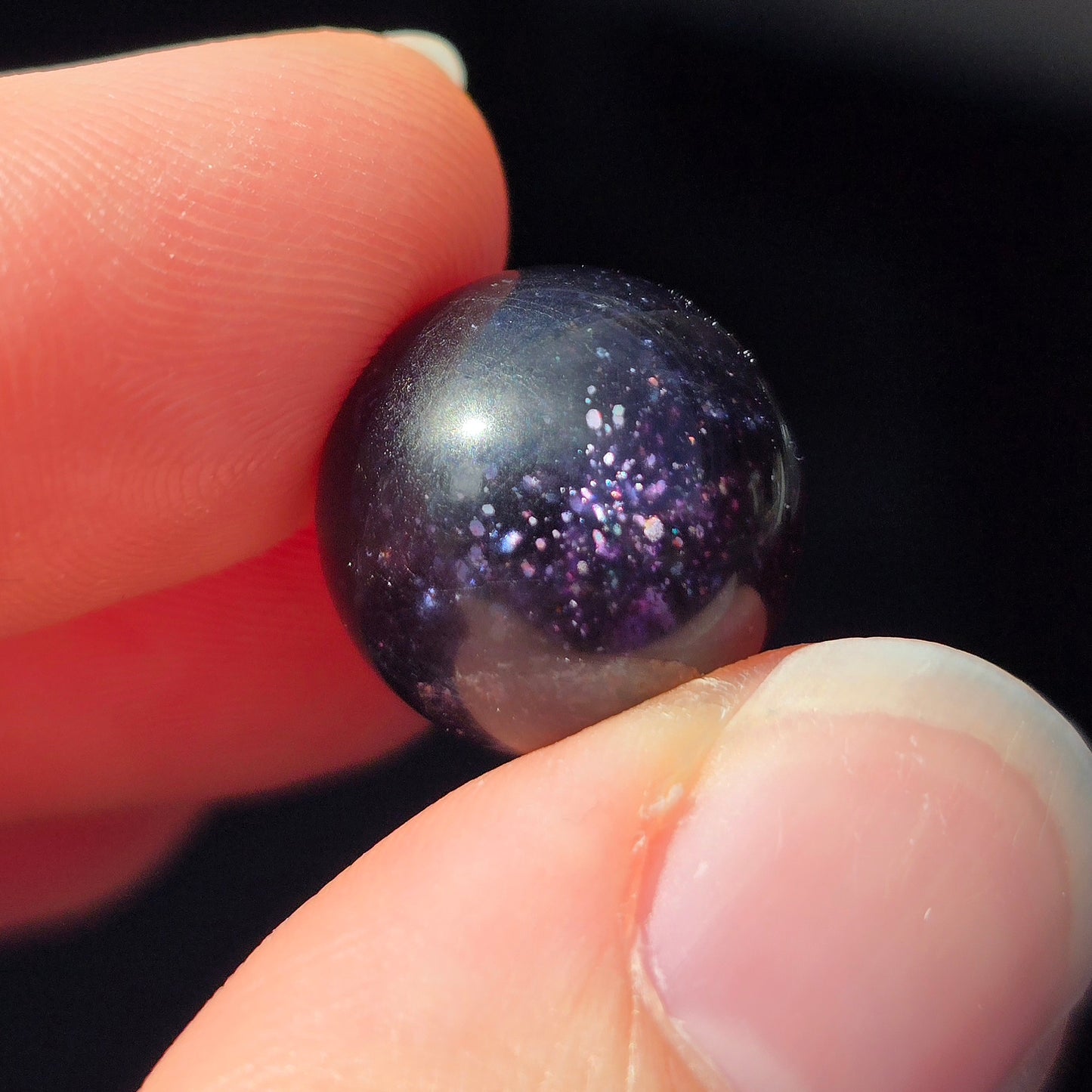 Gemmy Iolite Sphere (A)