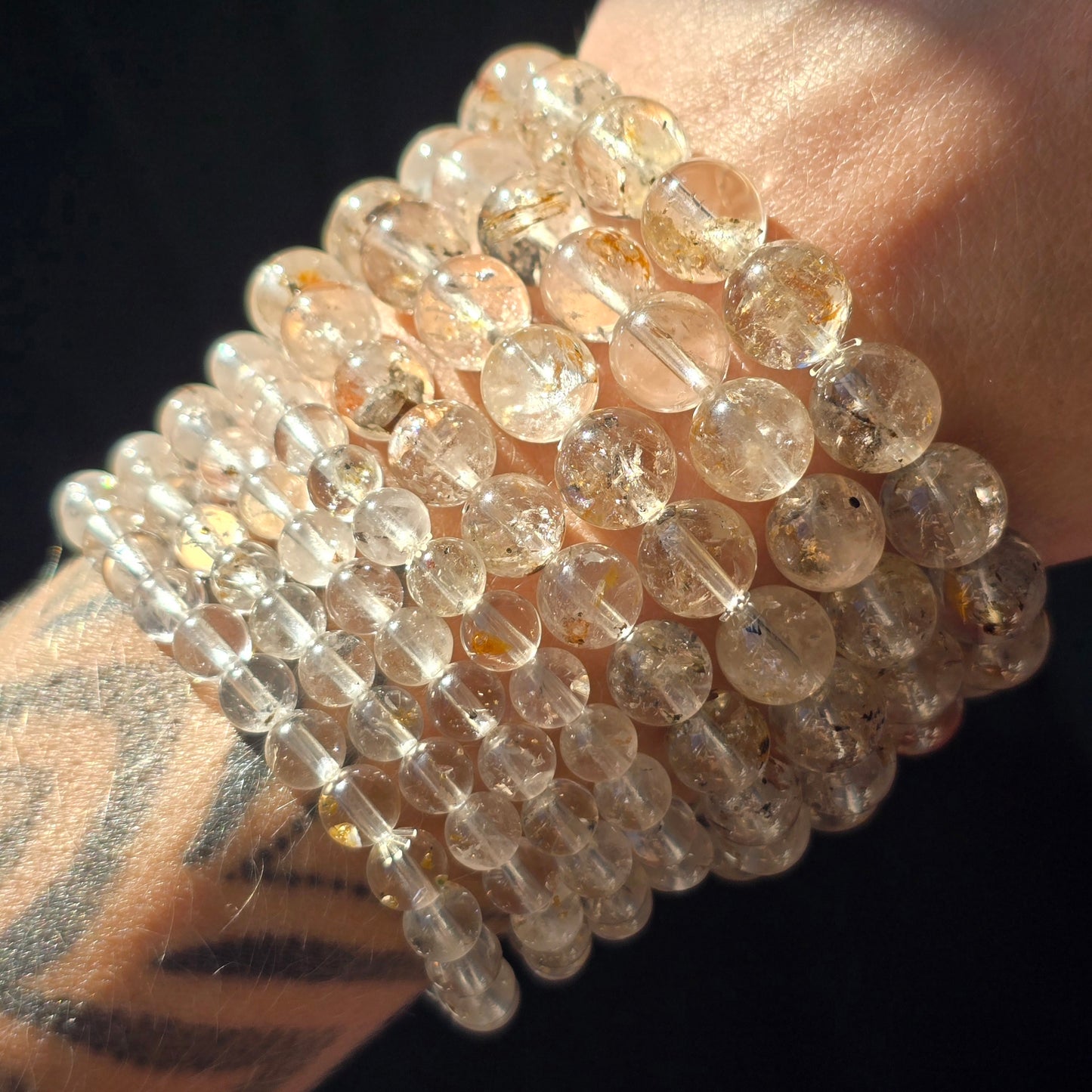 Petroleum Quartz Bracelet