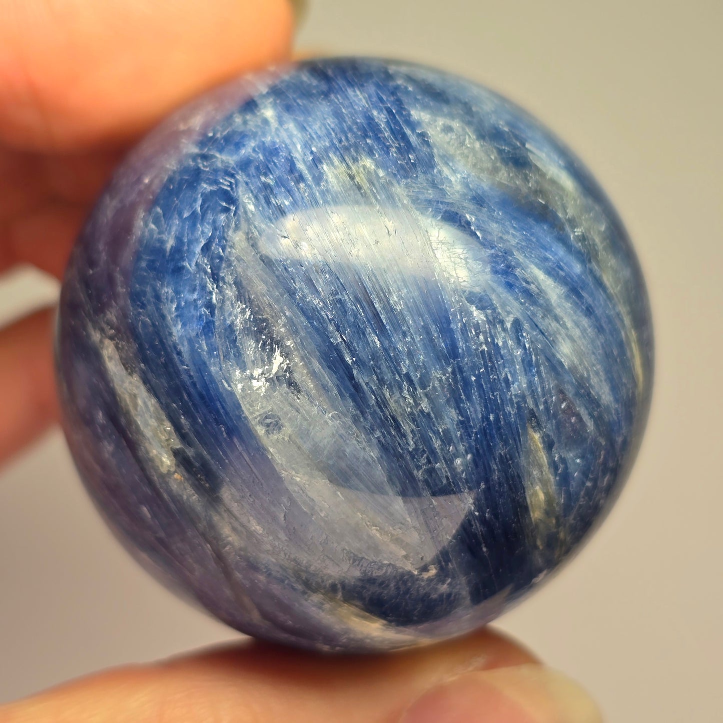 Kyanite + Quartz Sphere