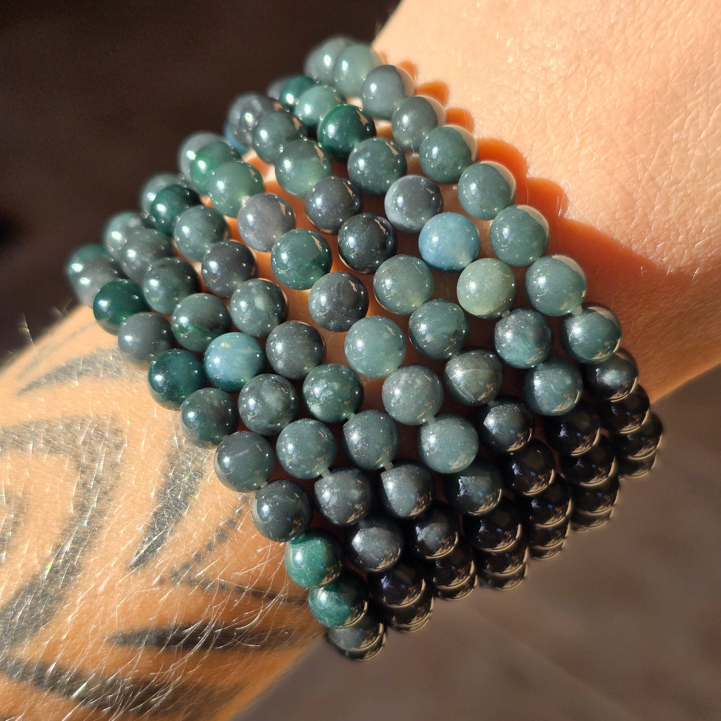Grey Jade Bracelet