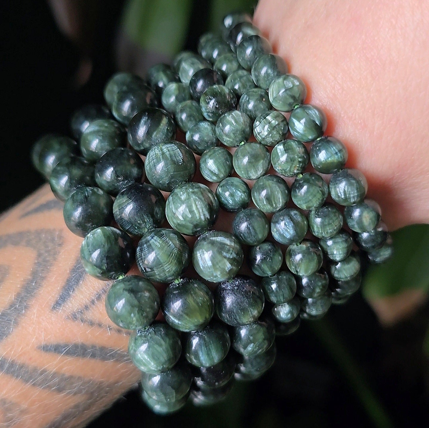 Seraphenite Bracelet