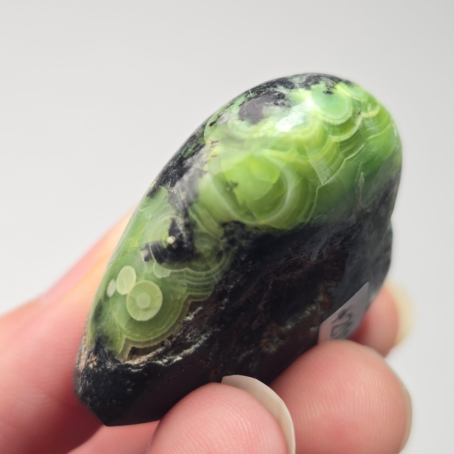 Polished Wavellite Heart