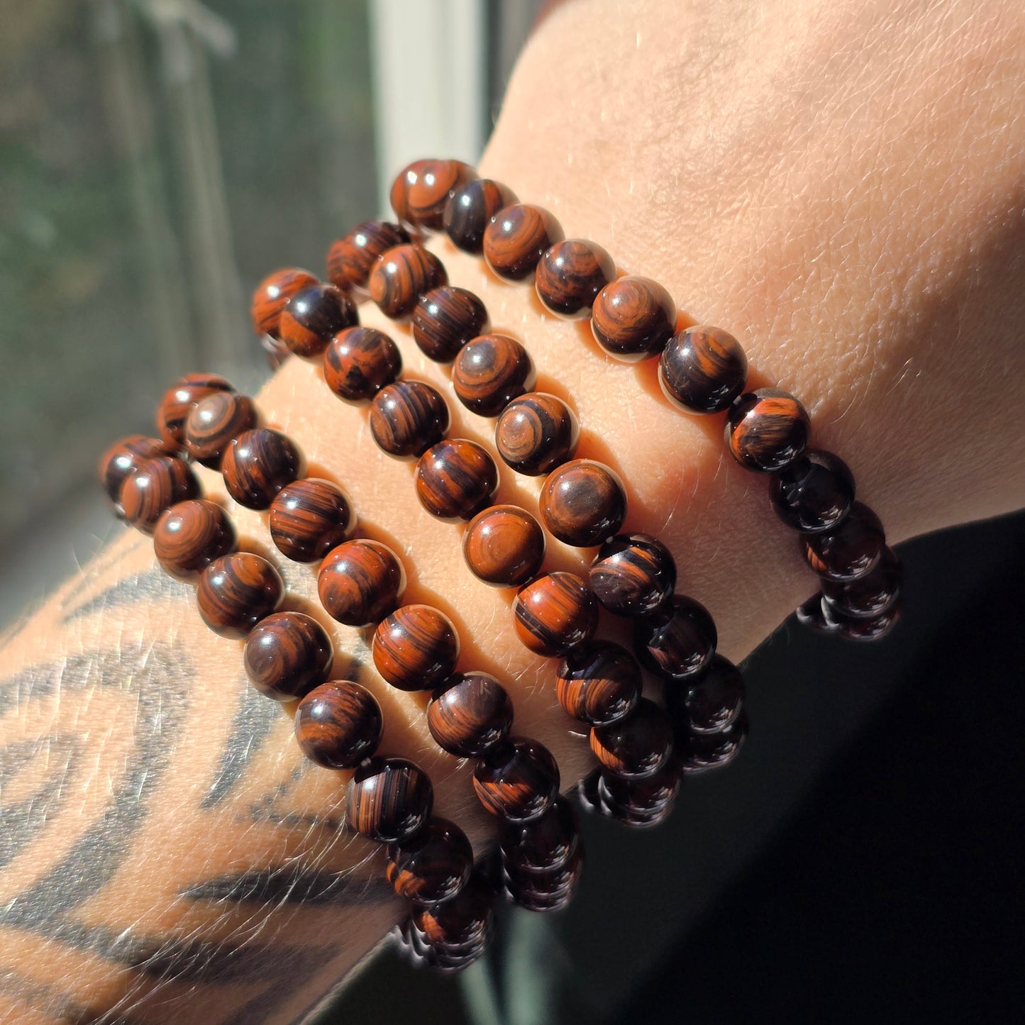Mahogany Obsidian Bracelet