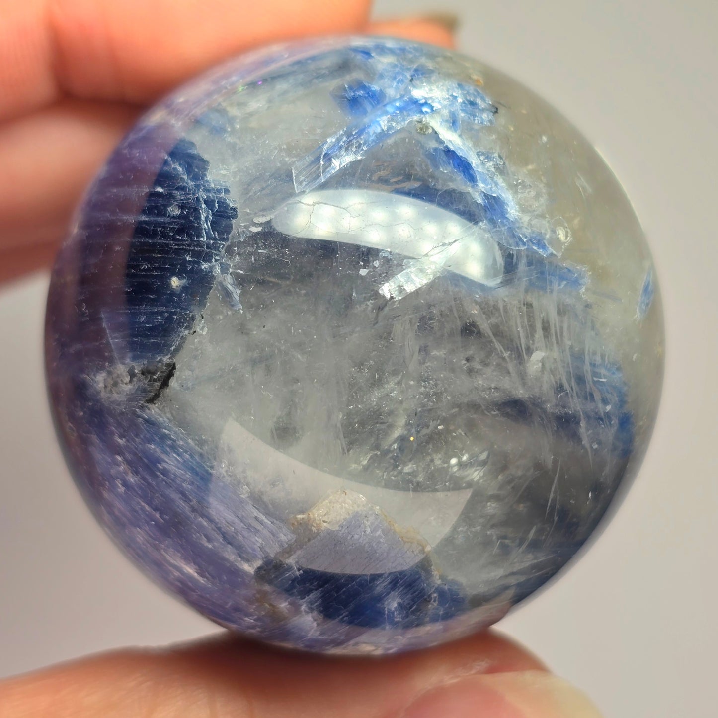 Kyanite + Quartz Sphere
