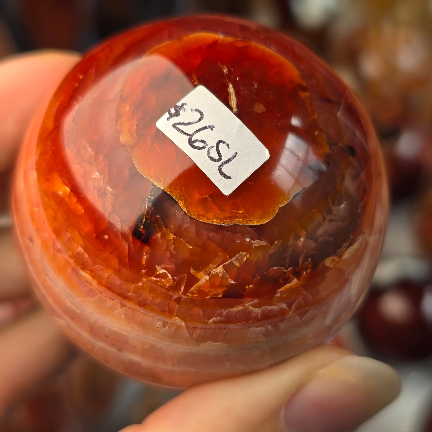 Carnelian Sphere ❤️
