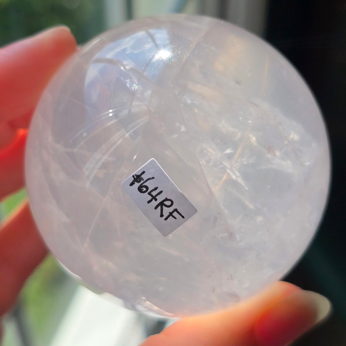 Gemmy Girisol Rose Quartz Sphere 🤍