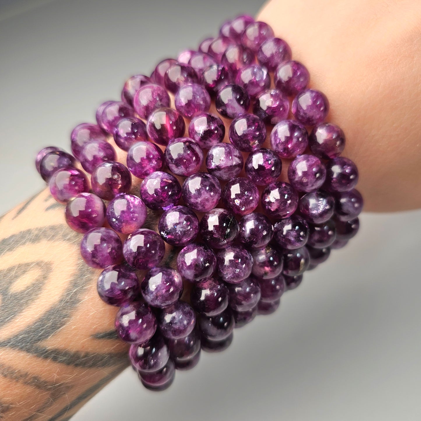 Purple Emerald Bracelet