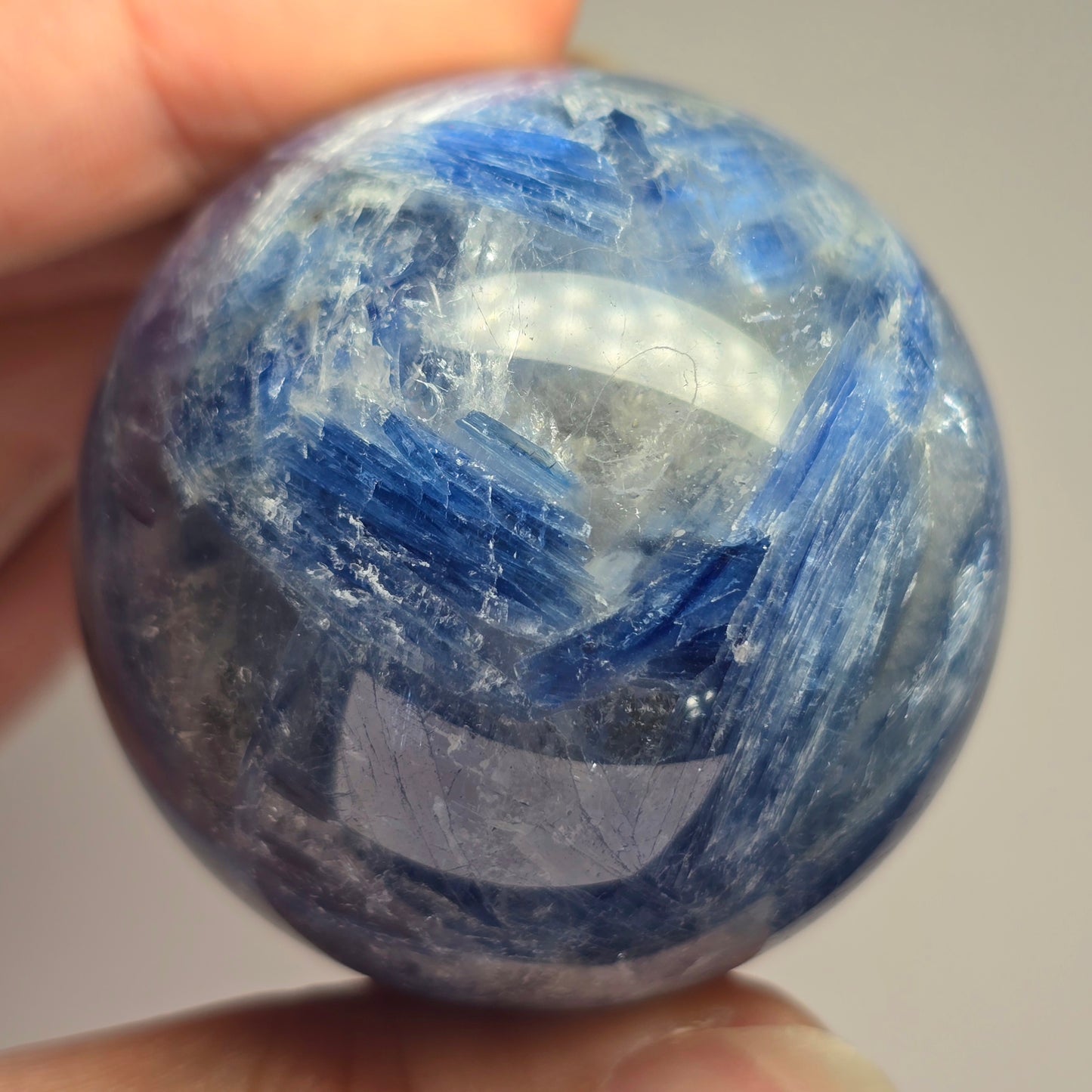 Kyanite + Quartz Sphere
