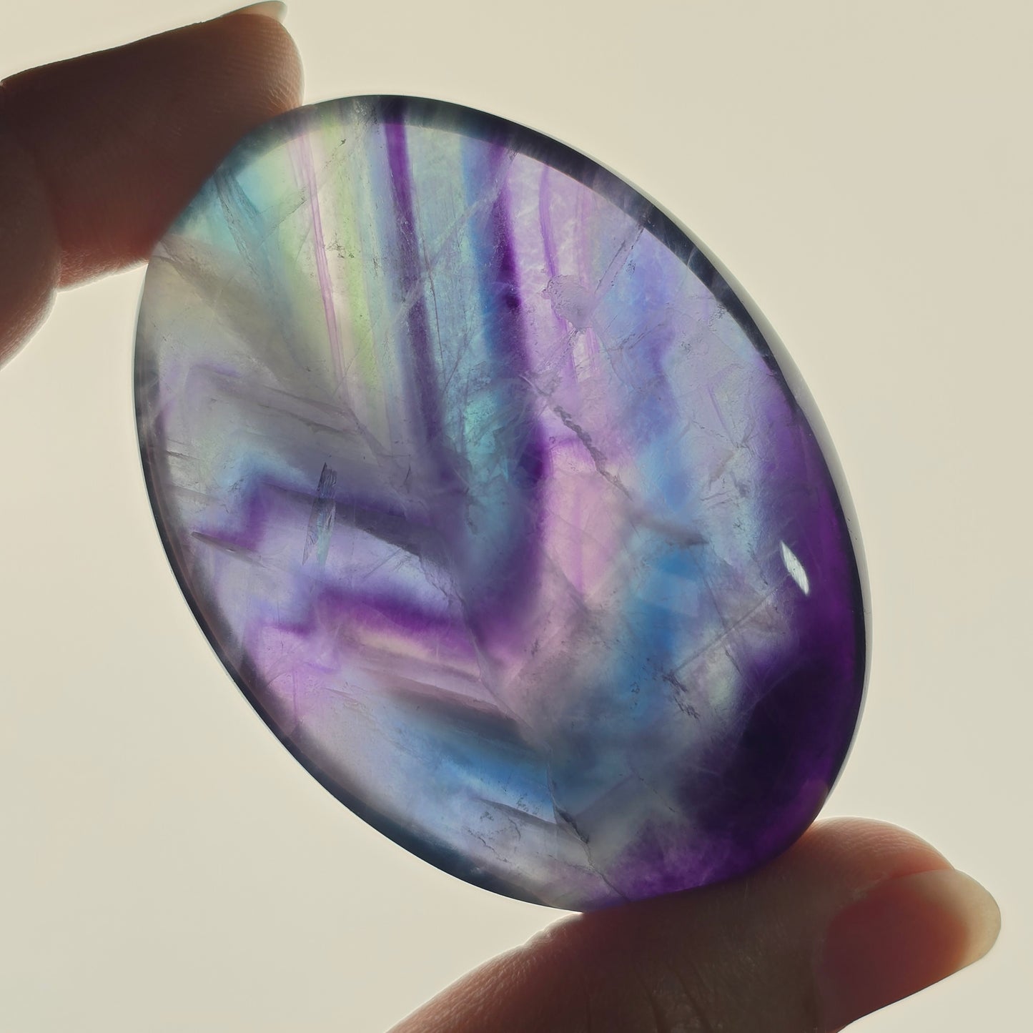 Fluorite Palmstones