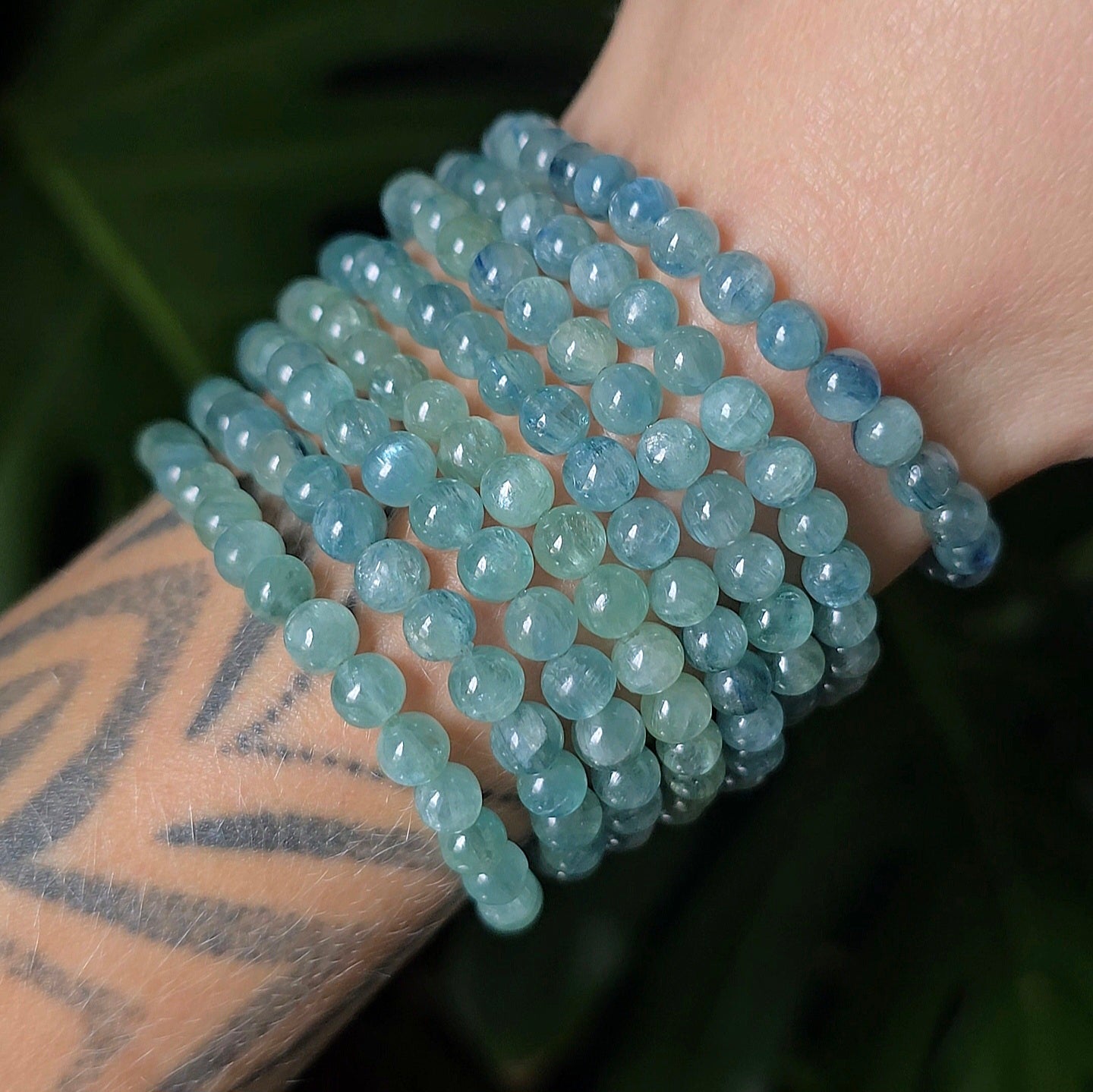 Teal Kyanite Bracelet