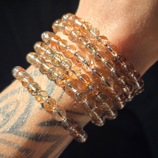 Copper Rutile Bracelet