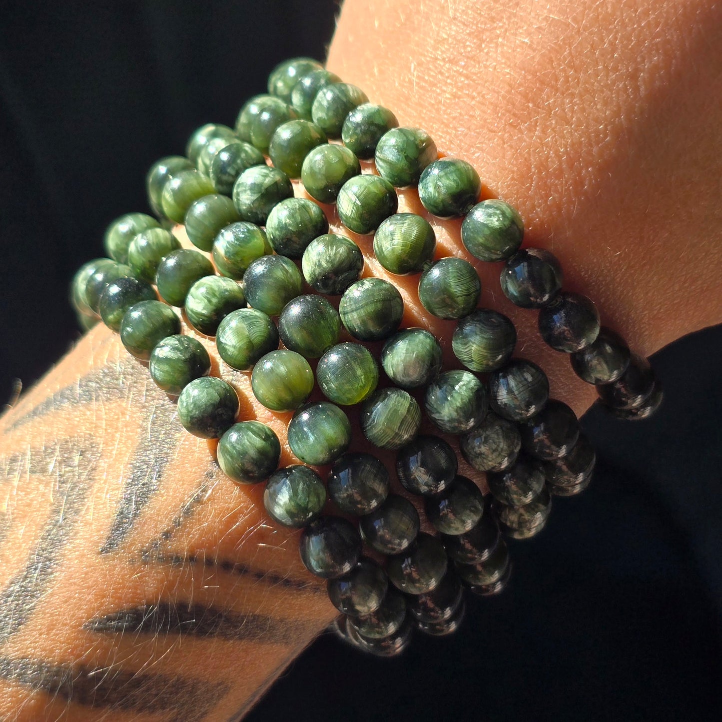 Seraphinite Bracelet