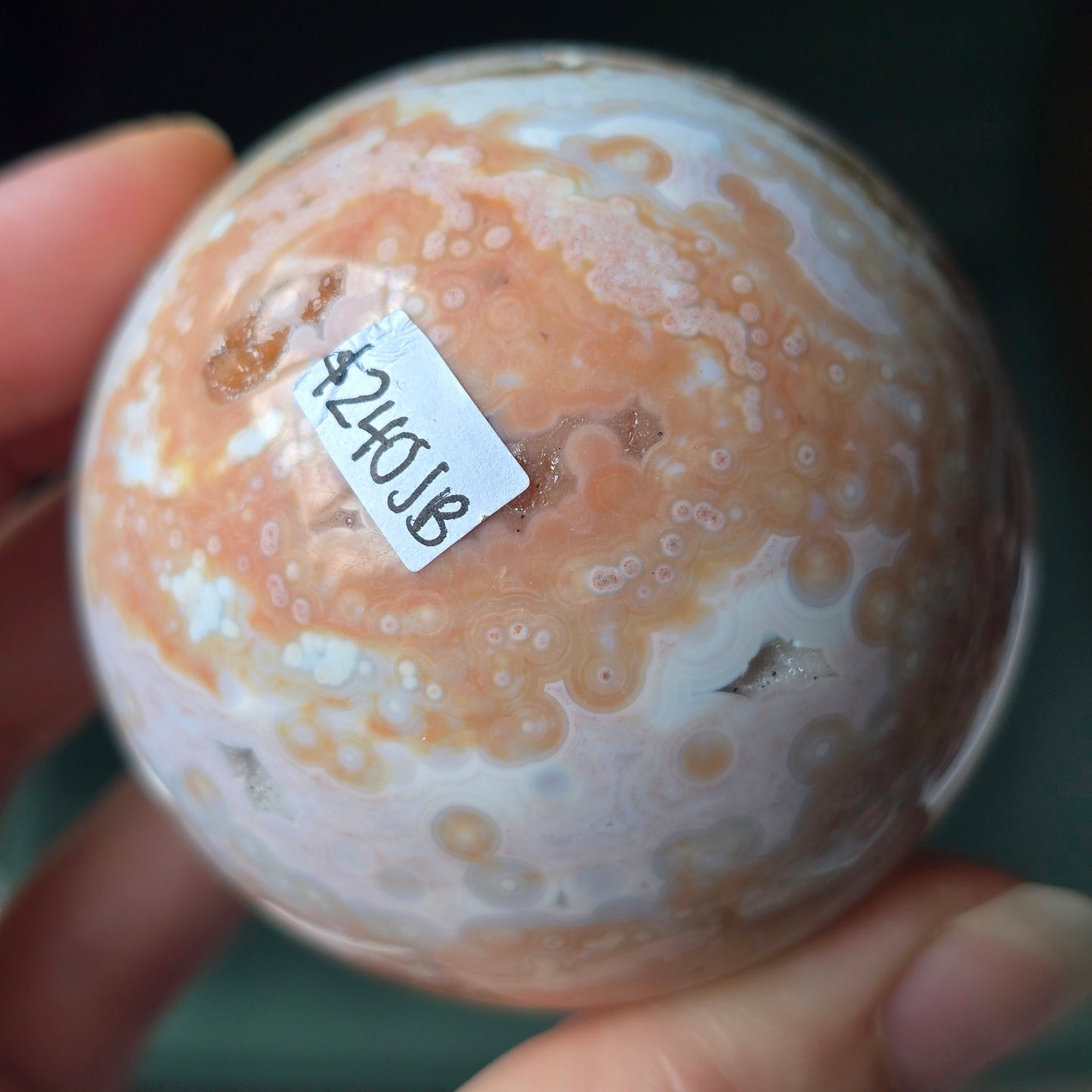 Orbicular Jasper Sphere 🌿