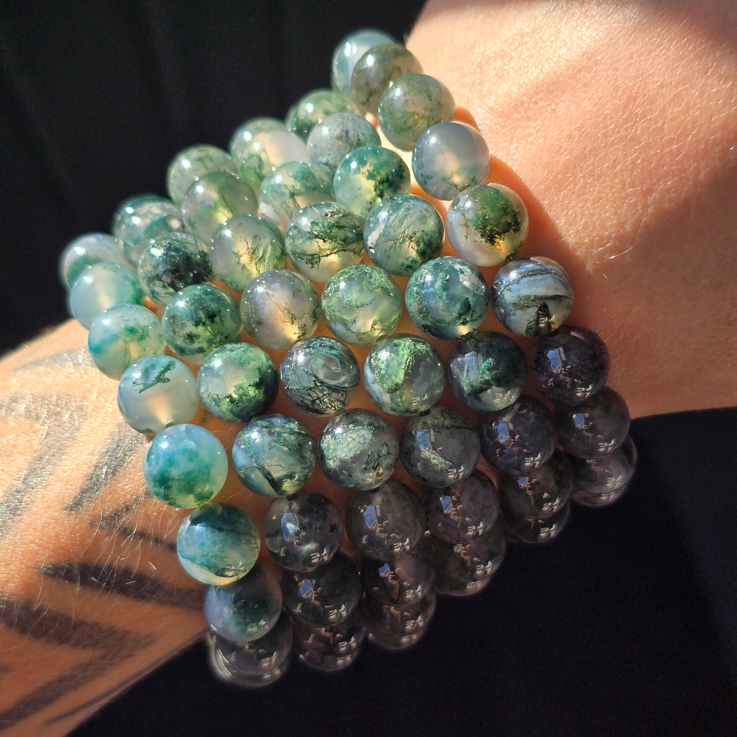 Moss Agate Bracelet
