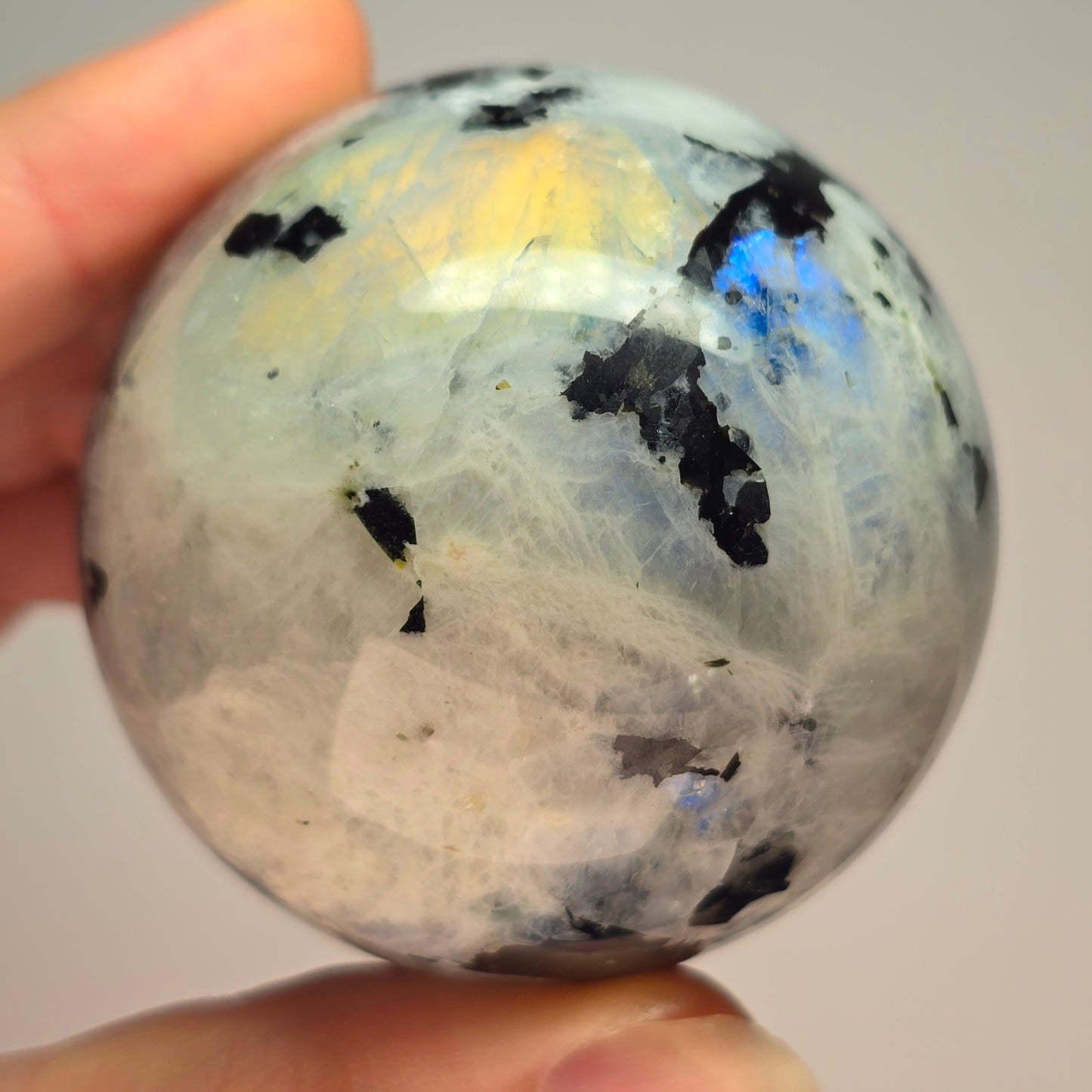 Rainbow Moonstone Sphere