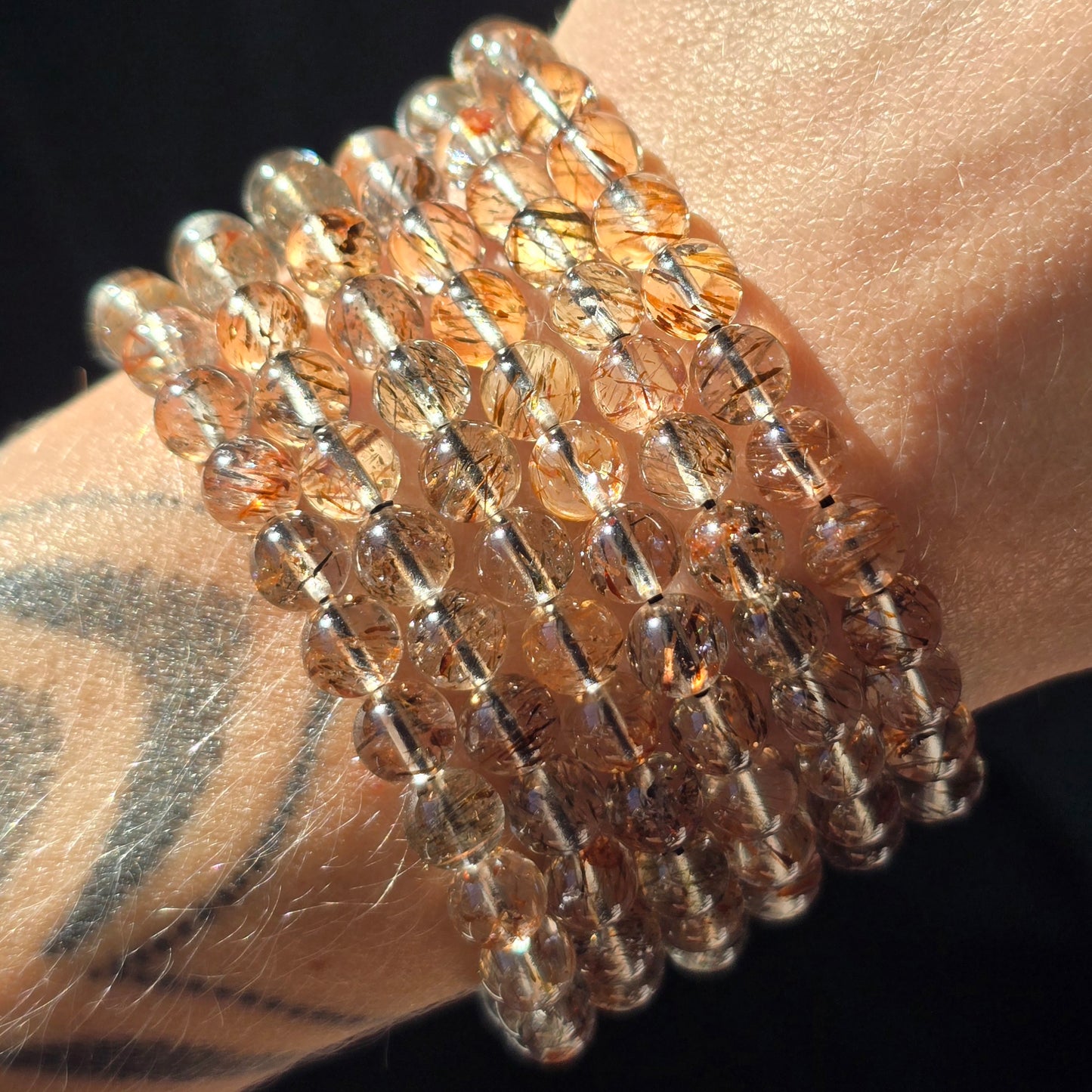Copper Rutile Bracelet