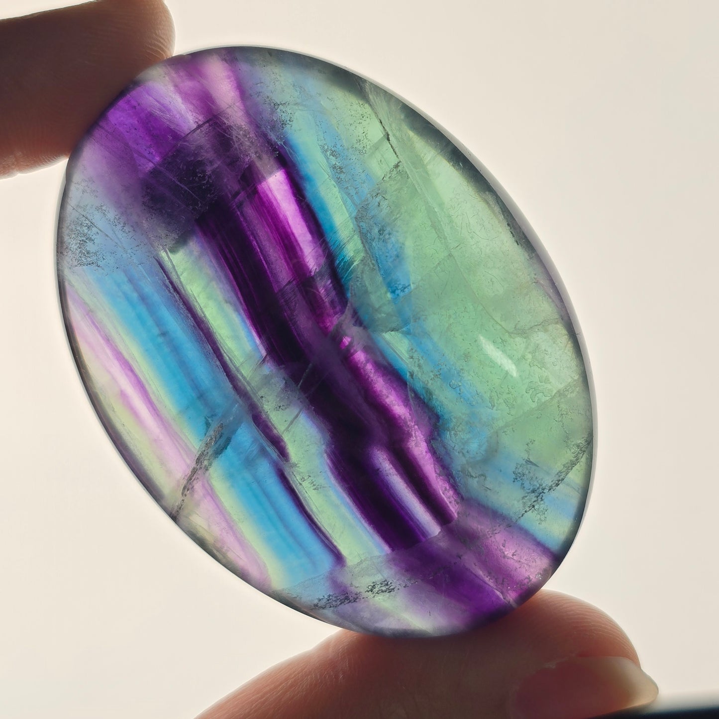 Fluorite Palmstones