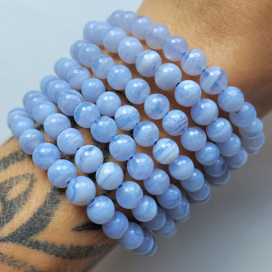 Blue Lace Agate Bracelet