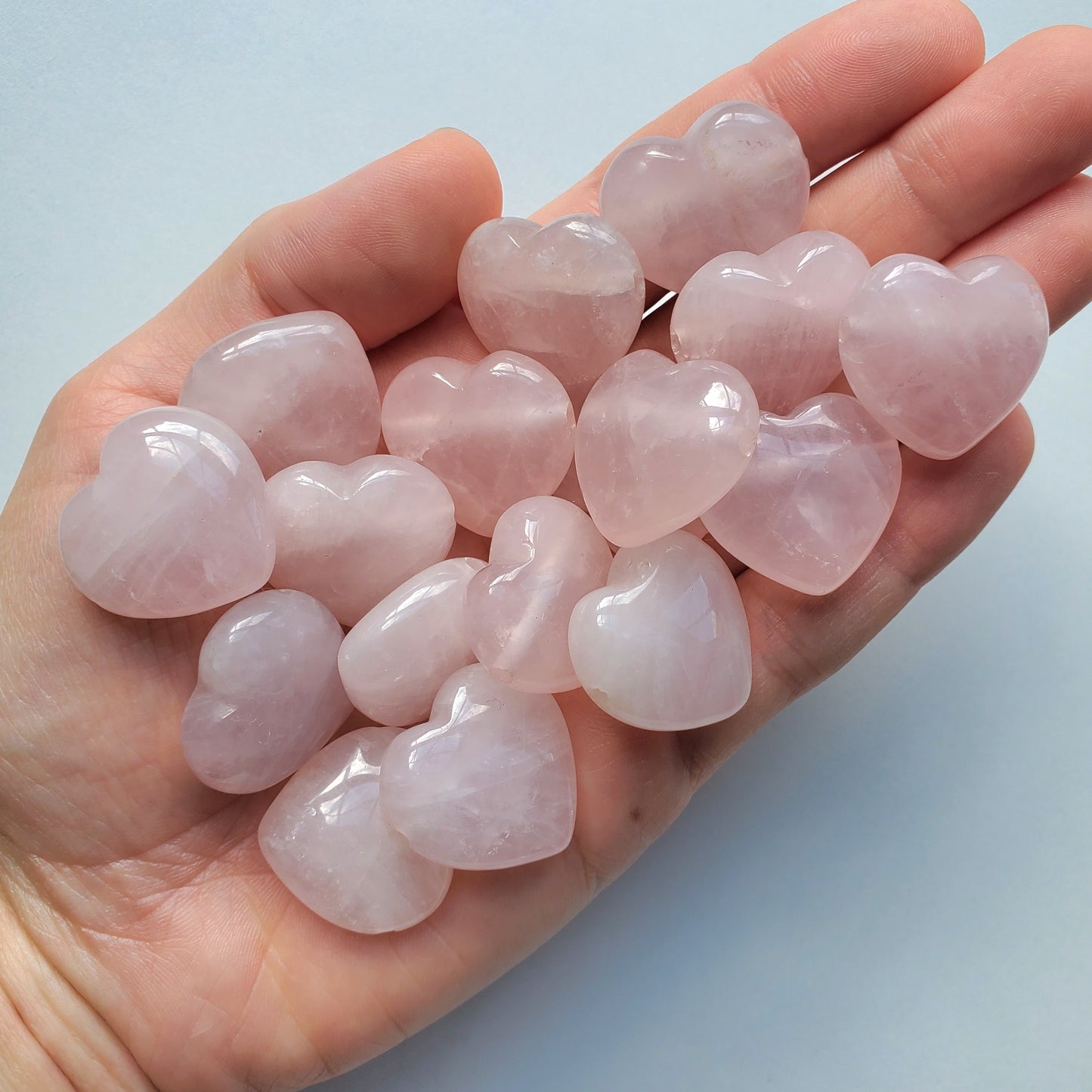 Mini Rose Quartz Heart