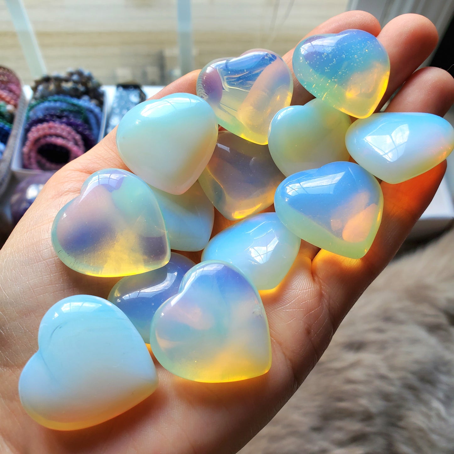Mini Opalite Heart