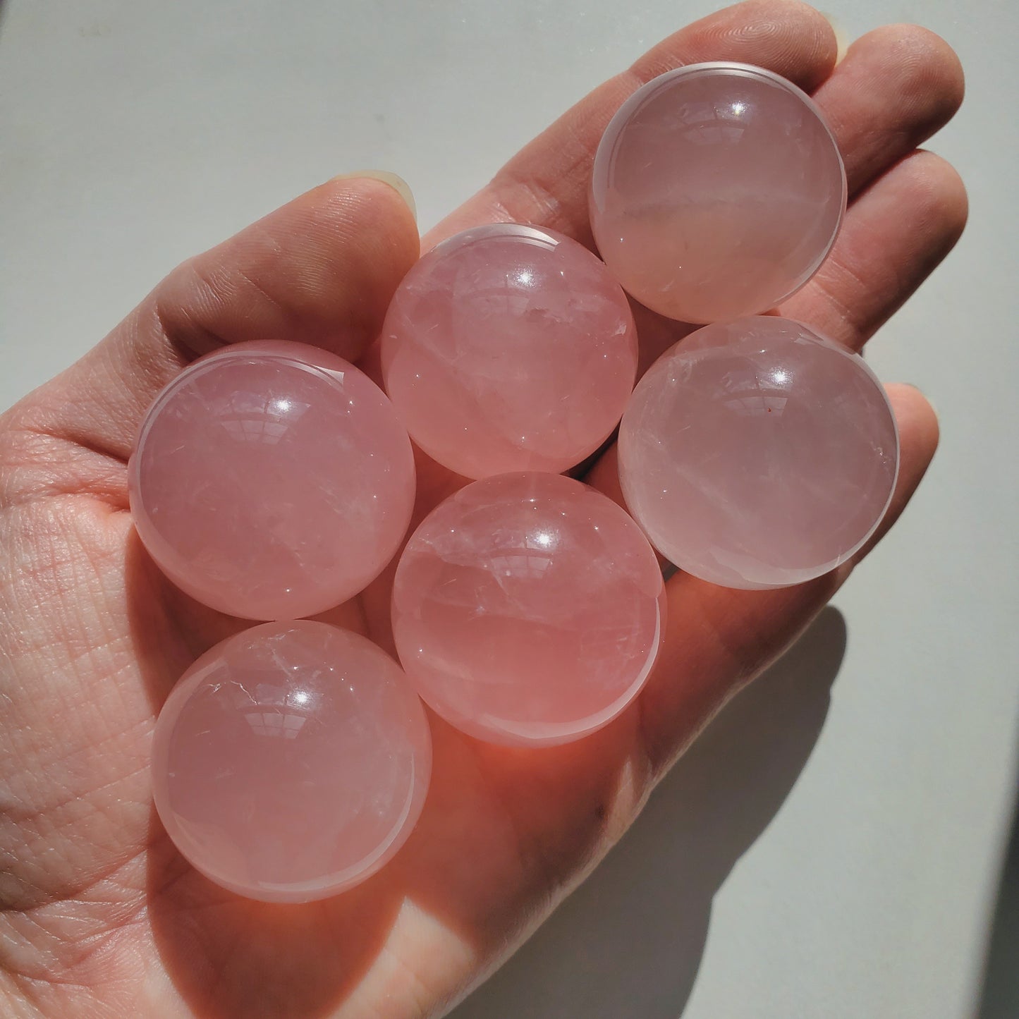 Rose Quartz Mini Spheres