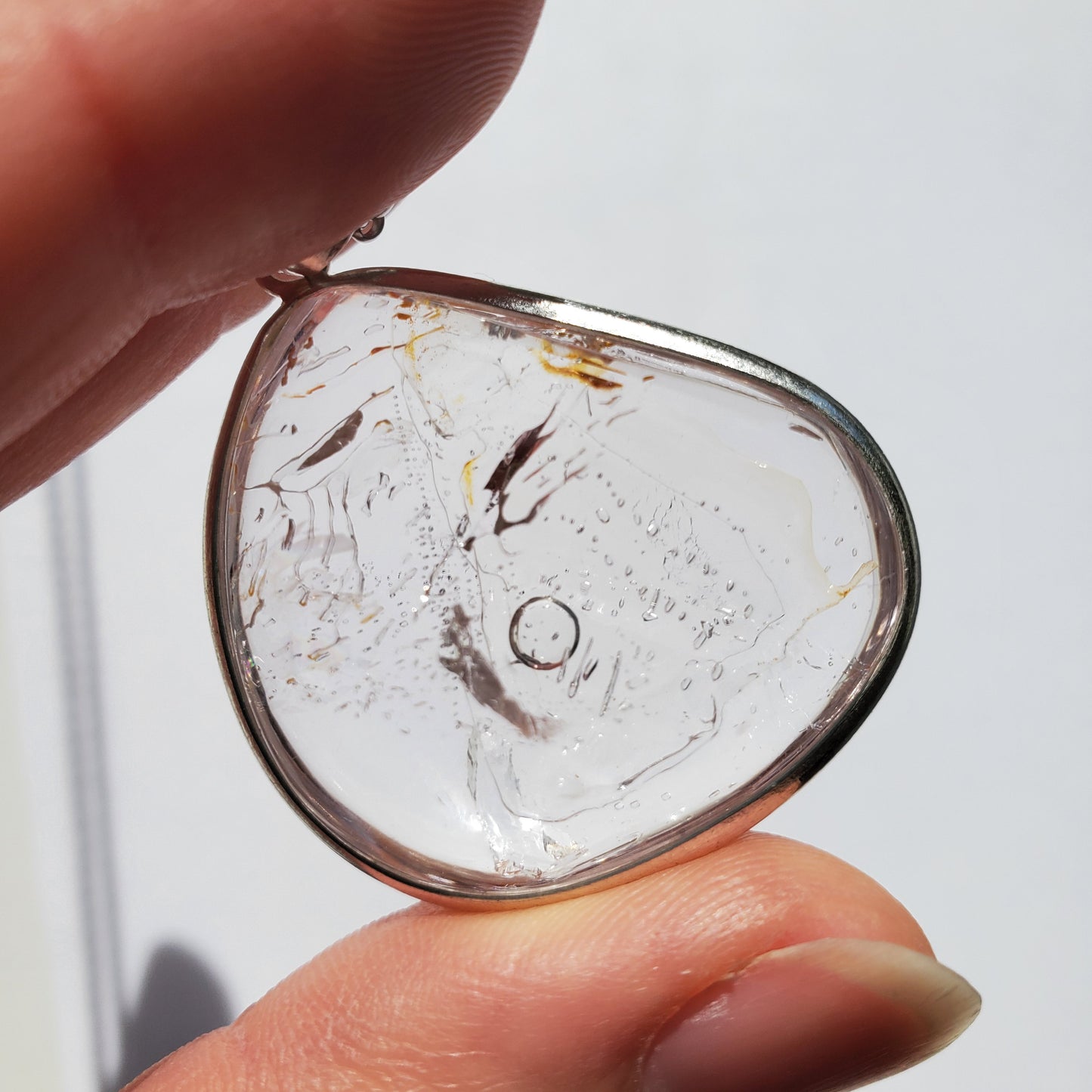 Enhydro Crystal Pendant