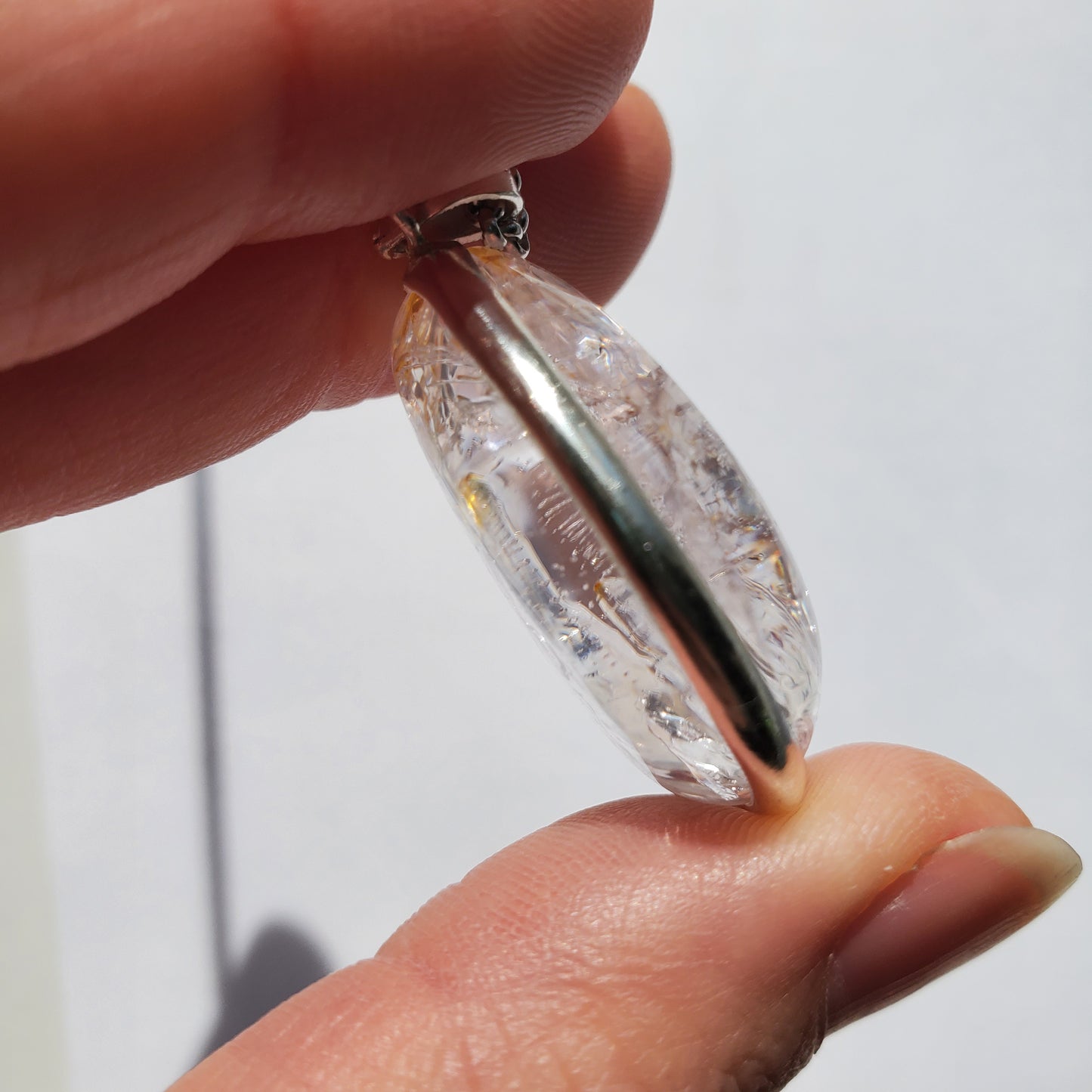 Enhydro Crystal Pendant