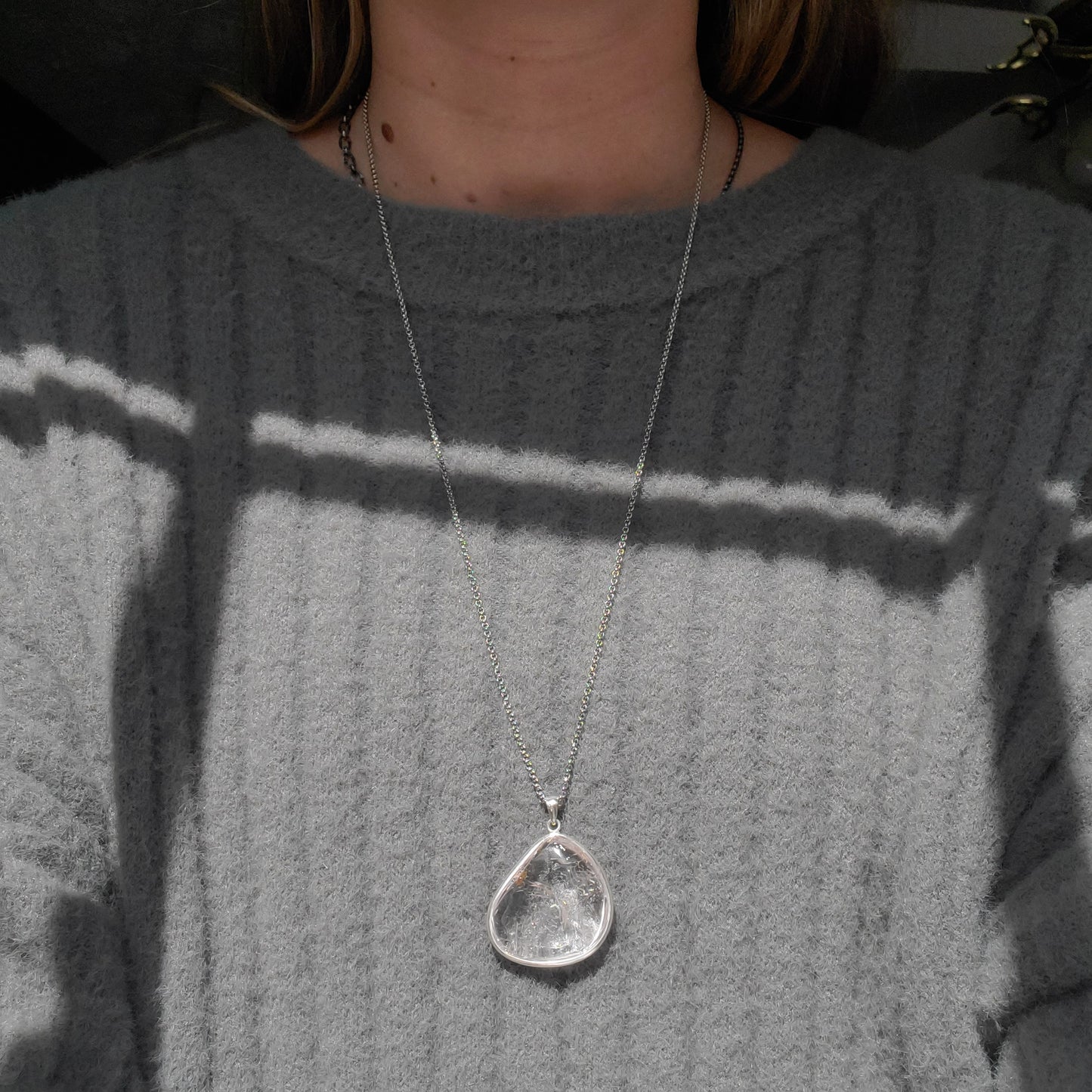 Enhydro Crystal Pendant