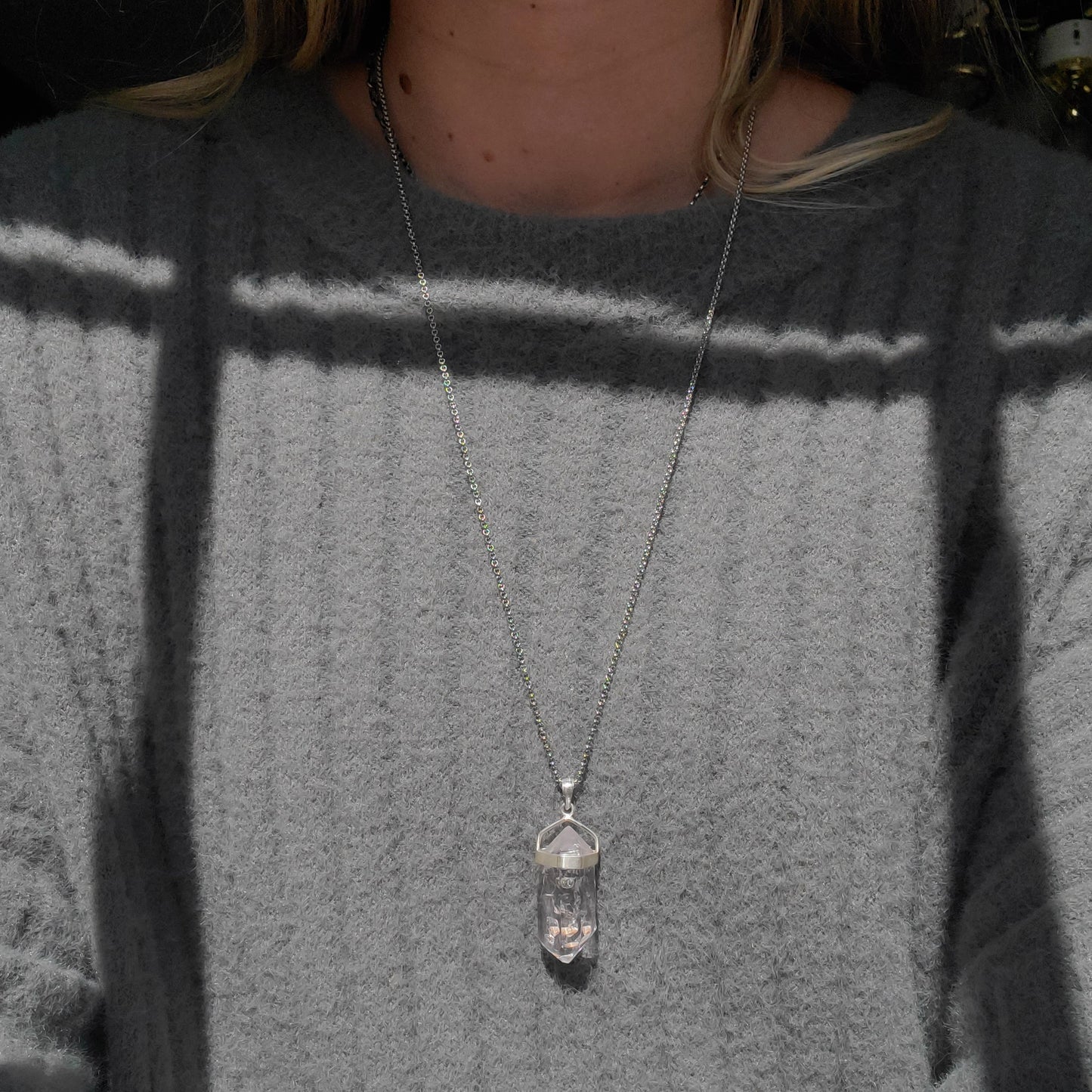 Enhydro Crystal Pendant