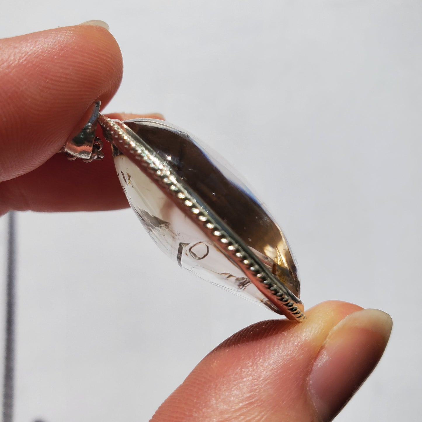 Enhydro Crystal Pendant
