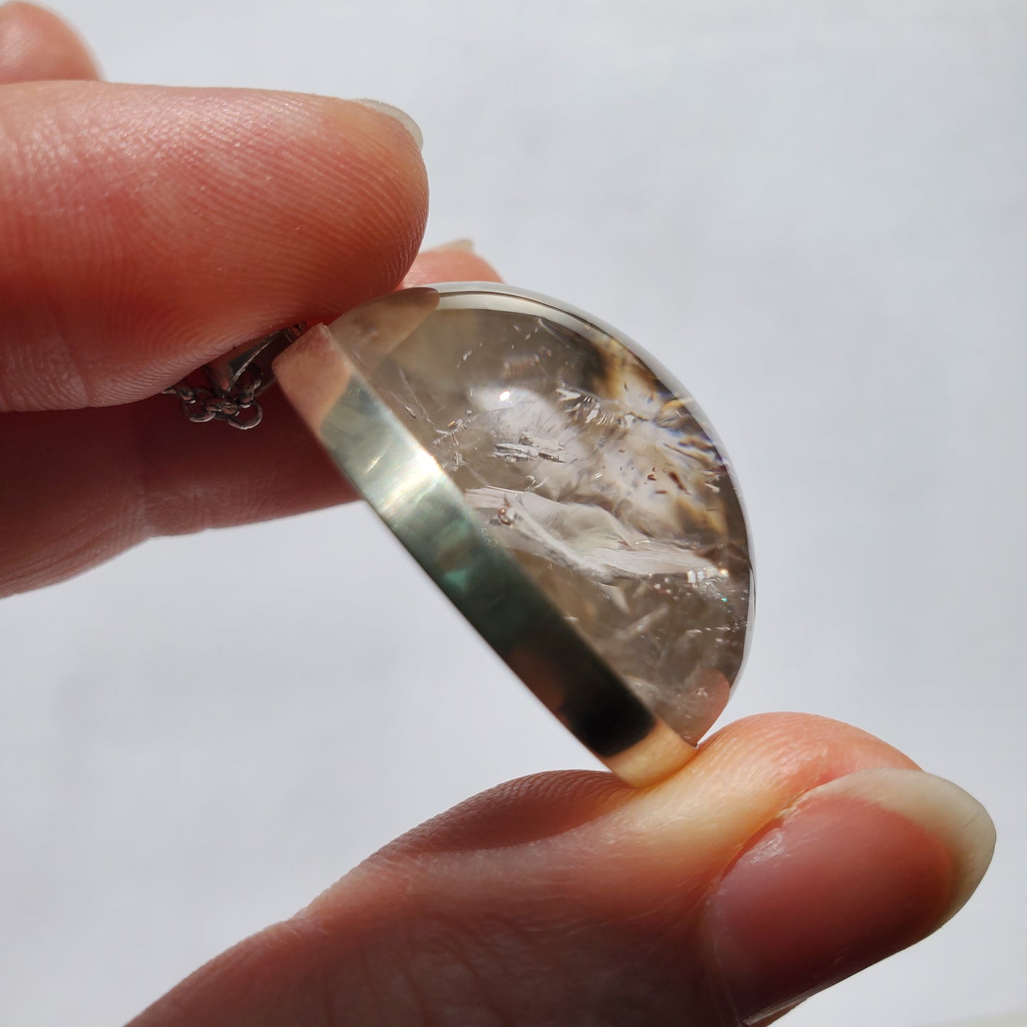 Enhydro Crystal Pendant