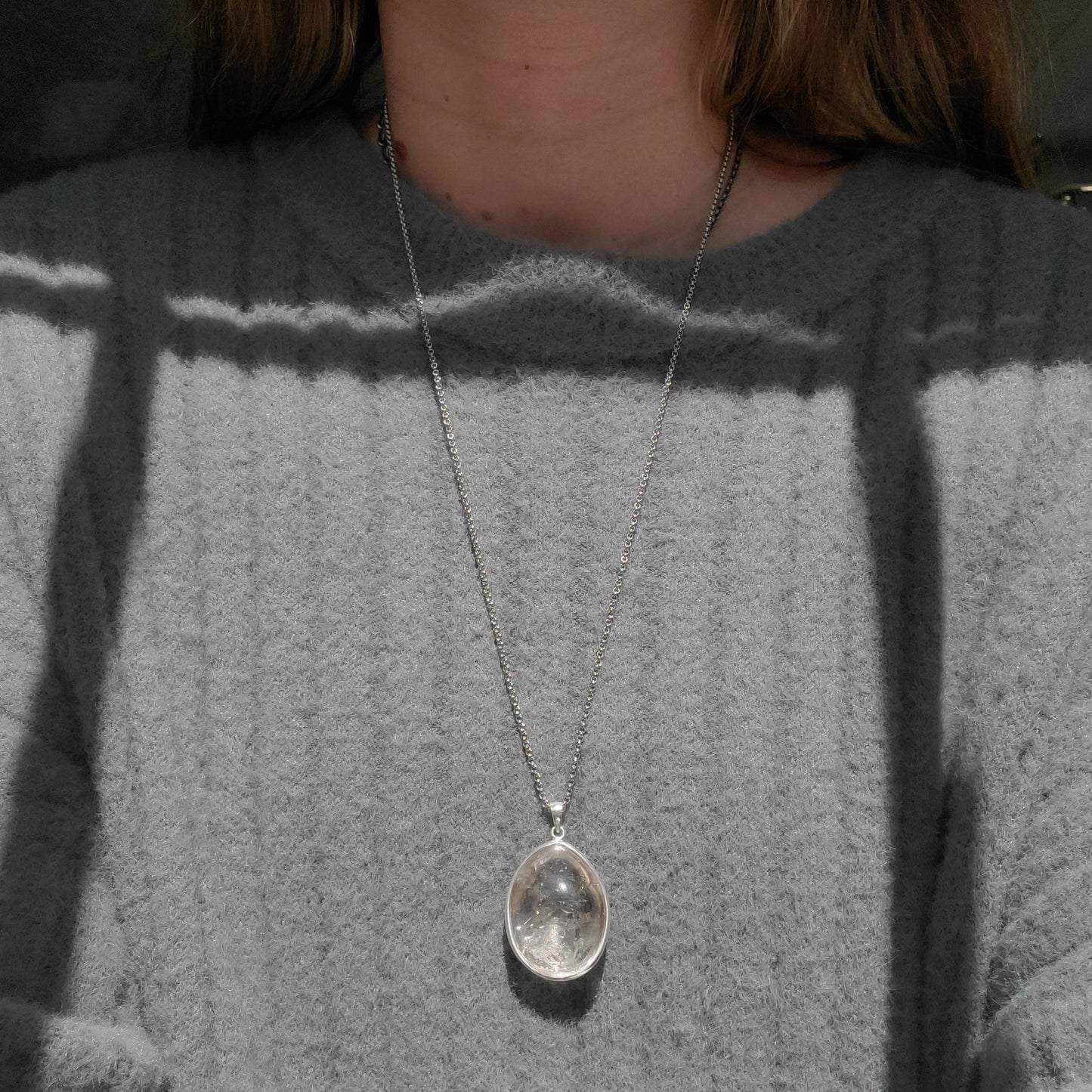 Enhydro Crystal Pendant