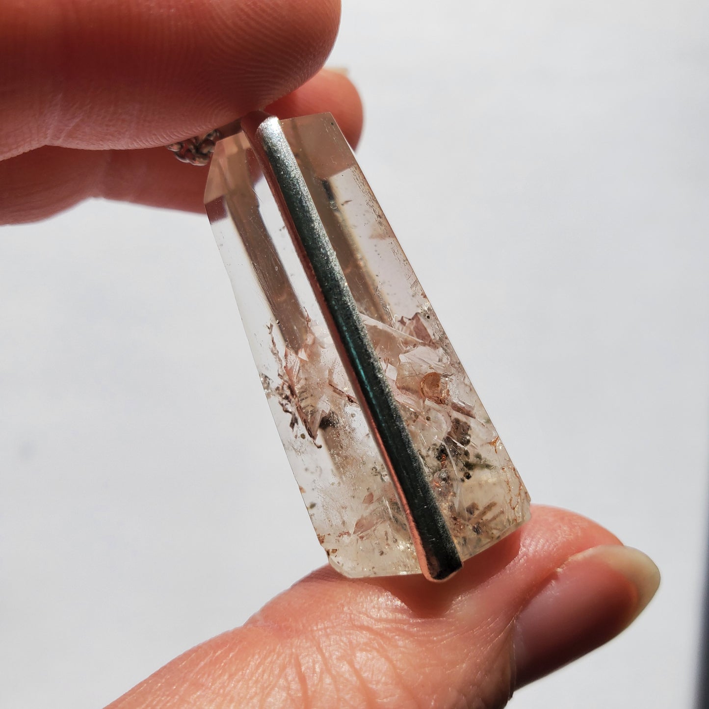 Enhydro Crystal Pendant