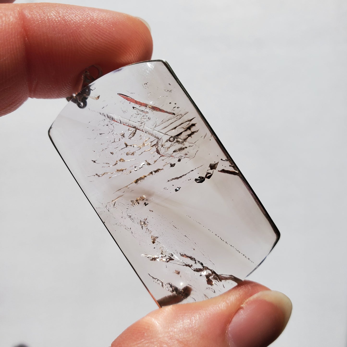 Enhydro Crystal Pendant