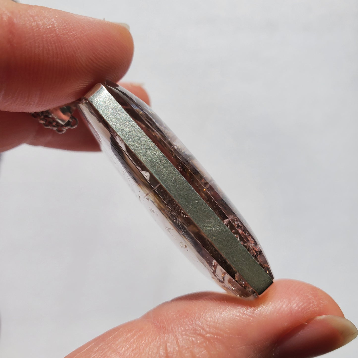 Enhydro Crystal Pendant