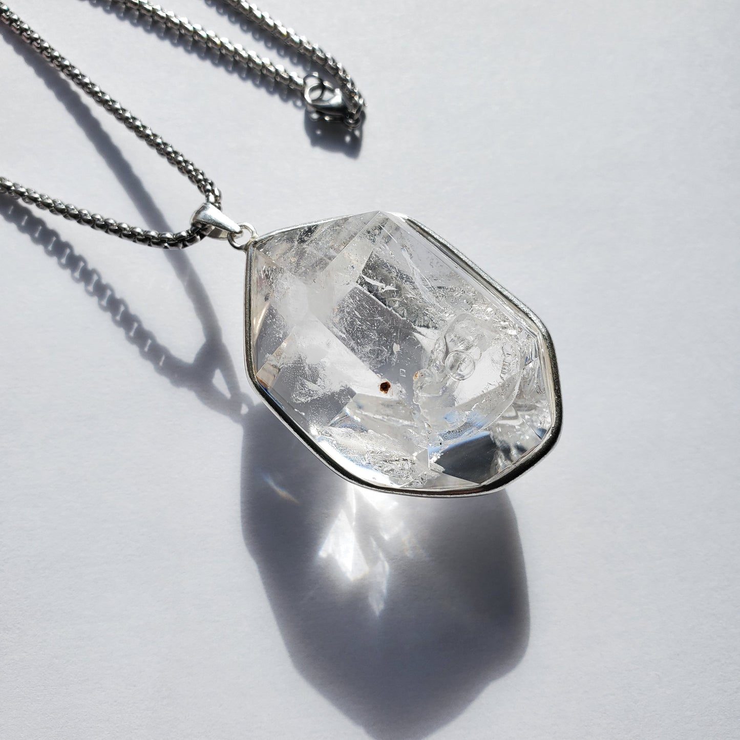 Enhydro Crystal Pendant