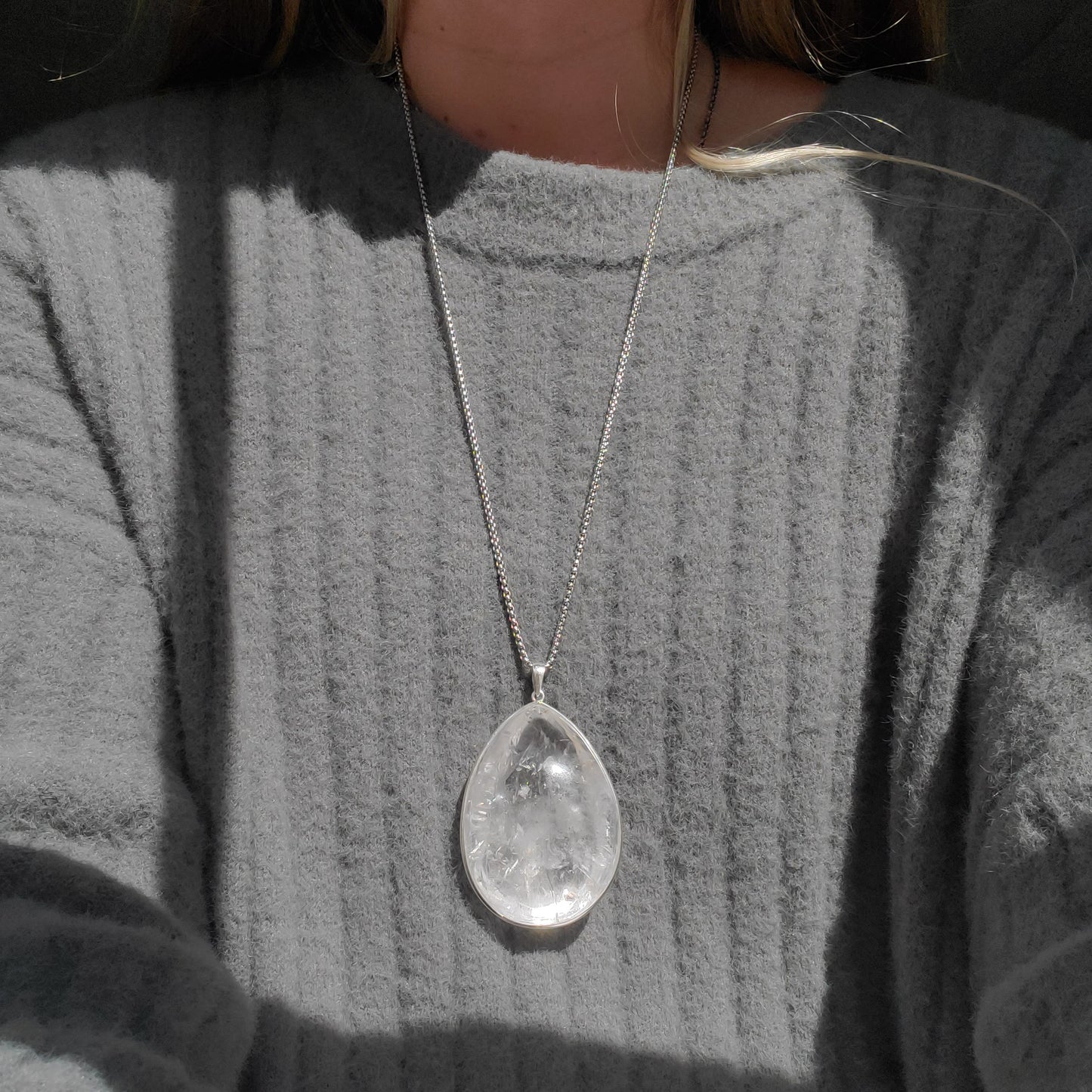 Enhydro Crystal Pendant