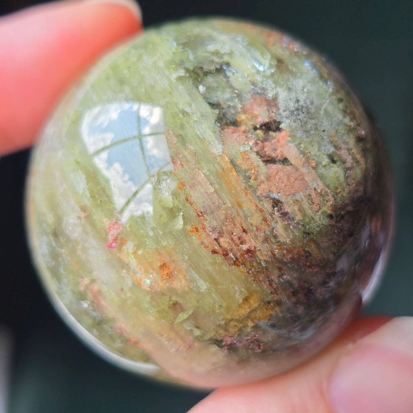 Garden Quartz Sphere 🌿