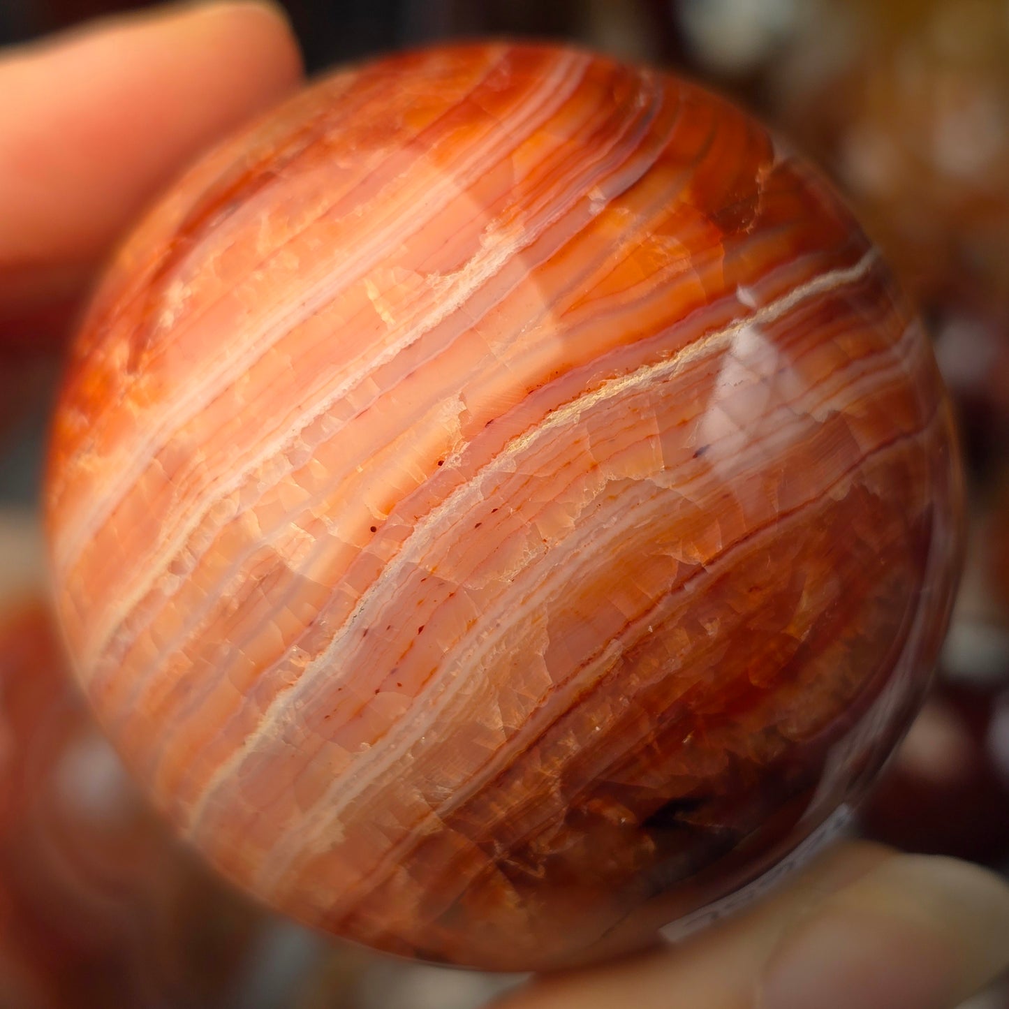 Carnelian Sphere ❤️