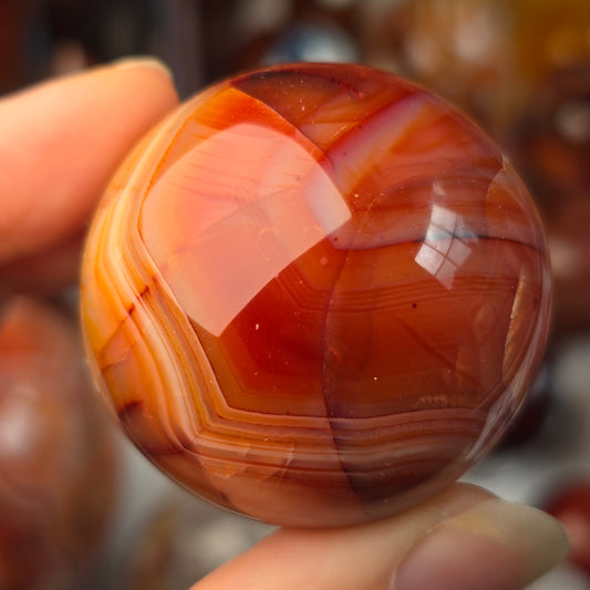 Carnelian Sphere 🧡